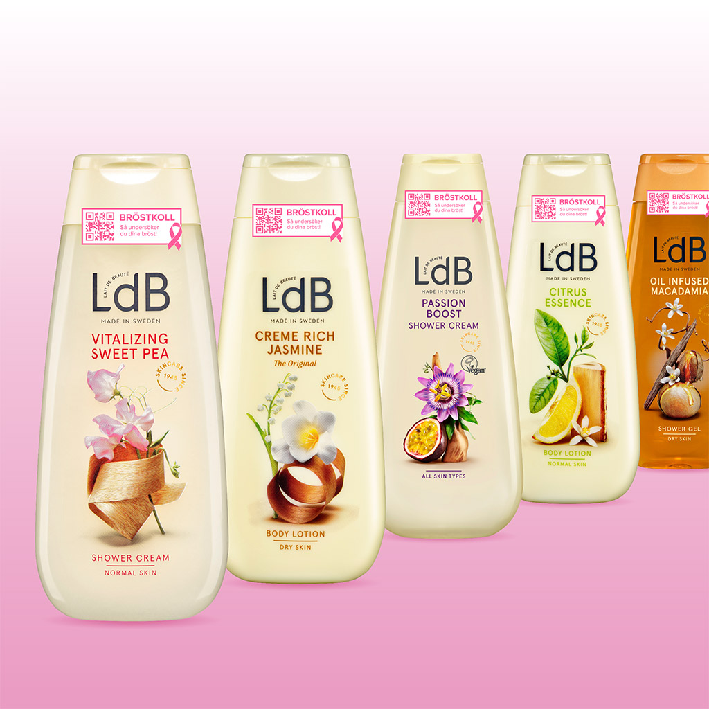 LdB lanserar bröstkollen på produkter